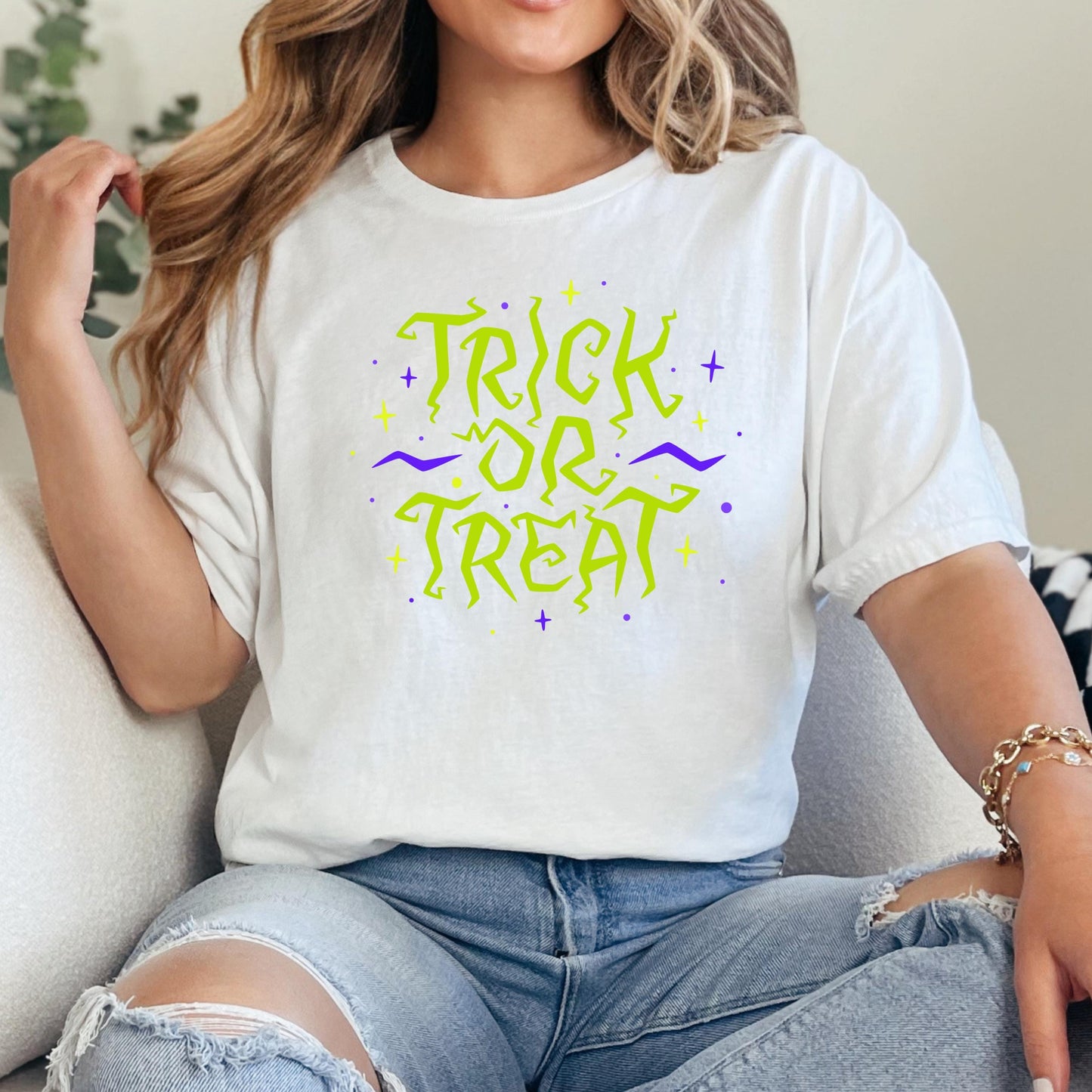 Halloween Toddler Shirt – Funny Trick Or Treat Tee | Soft Cotton Kids T-Shirt