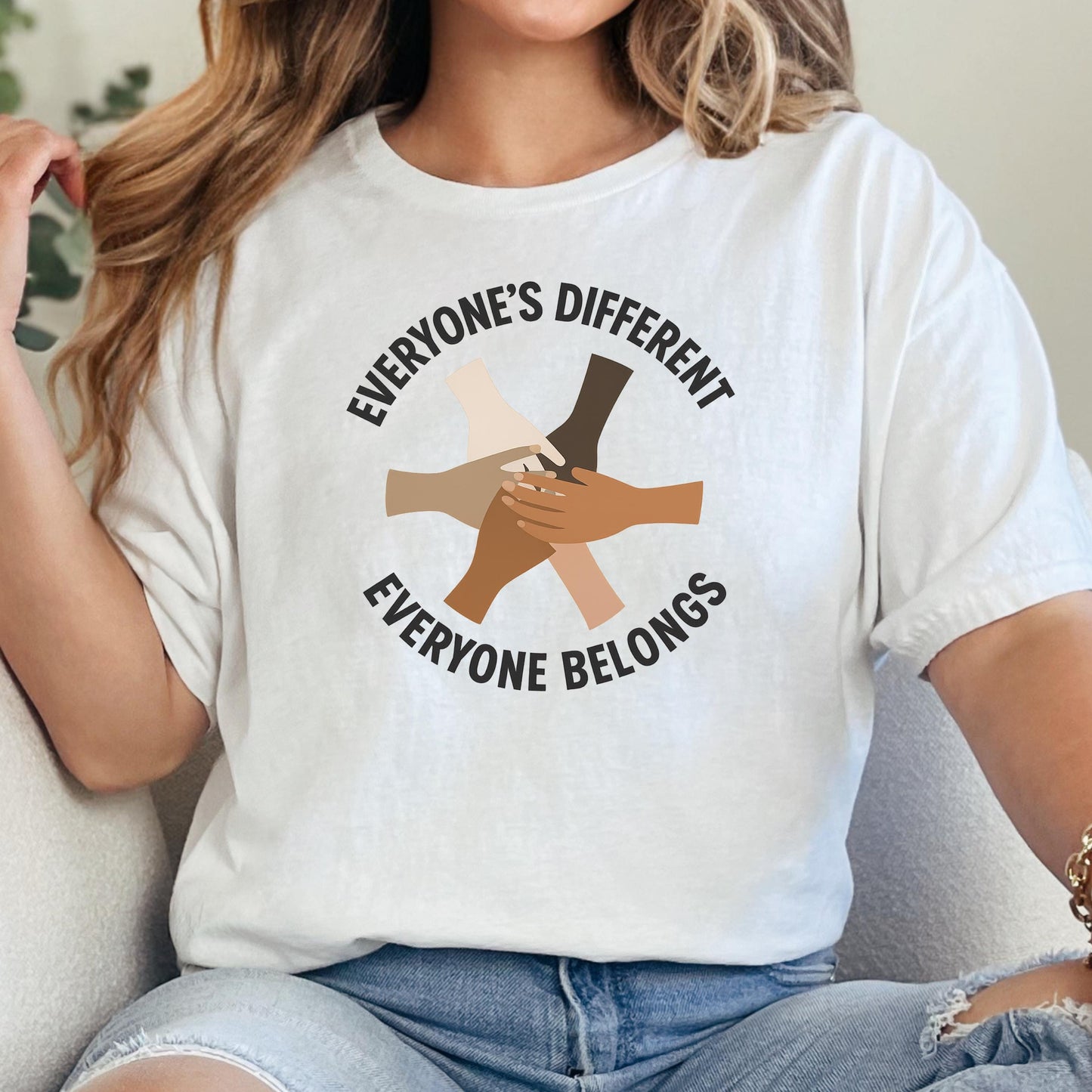 Diversity Inclusion T-Shirt – Unisex Graphic Tee With Kindness Message
