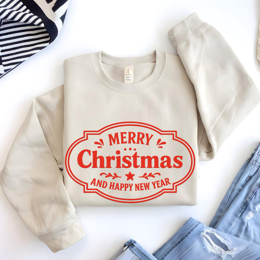 Christmas Sweatshirt Hoodie – Cozy Holiday Graphic Pullover | Warm Cotton Blend Unisex