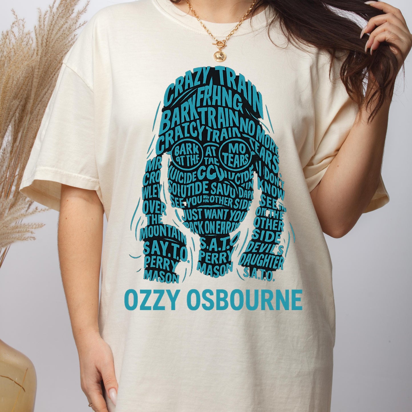 Ozzy Osbourne Vintage Tee - Classic Rock Shirt With Bat Wings Design