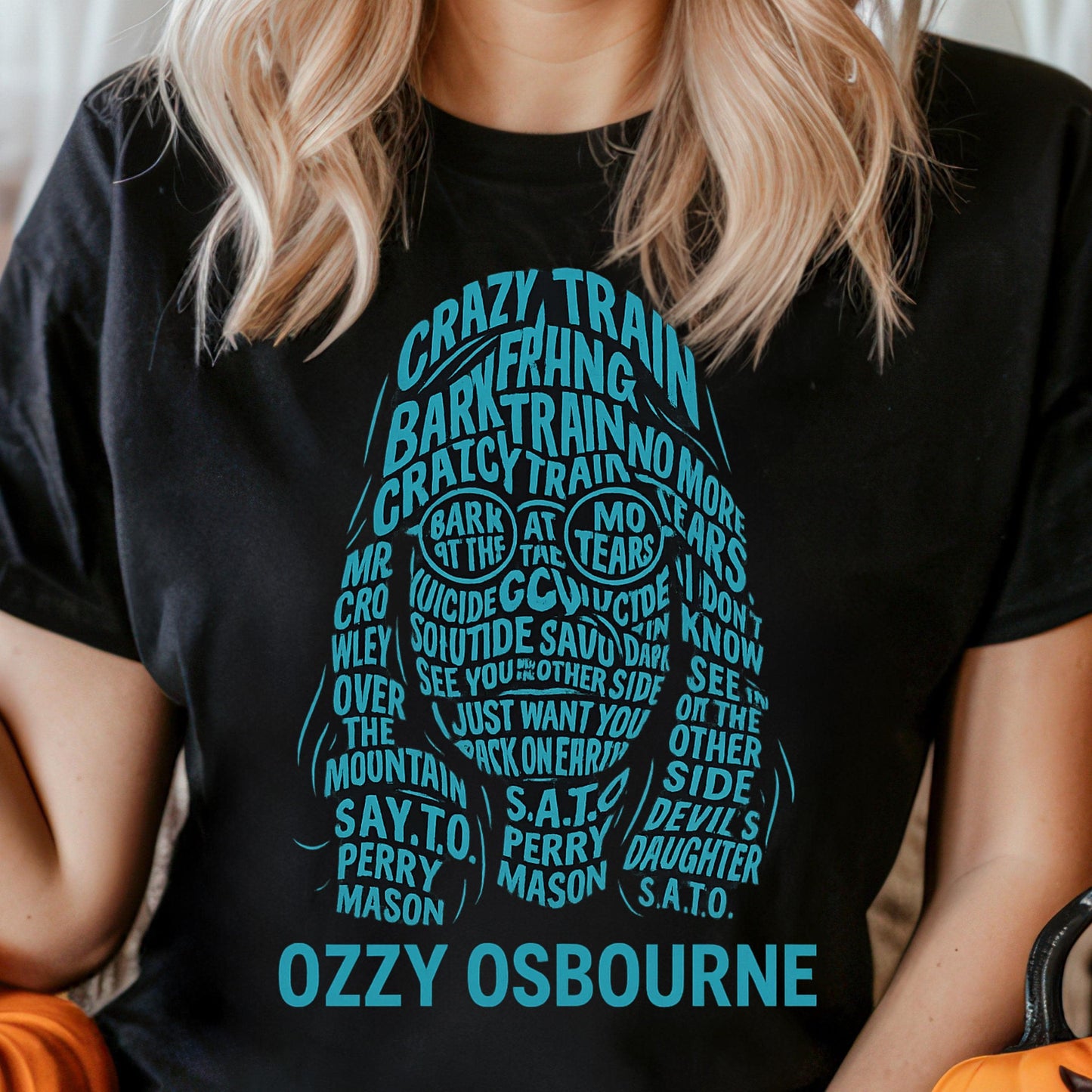 Ozzy Osbourne Vintage Tee - Classic Rock Shirt With Bat Wings Design