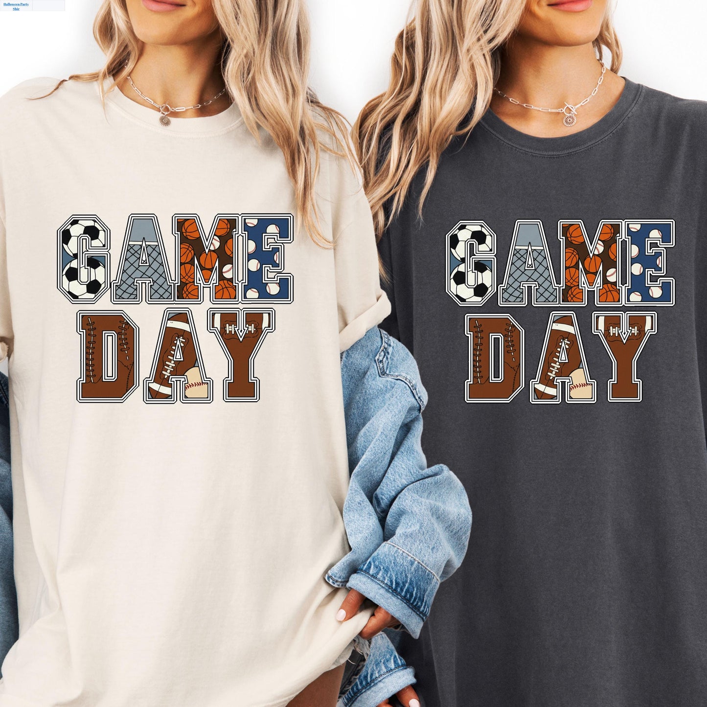 Game Day Sports Tee - Unisex Graphic Tee With Varsity Block Letters