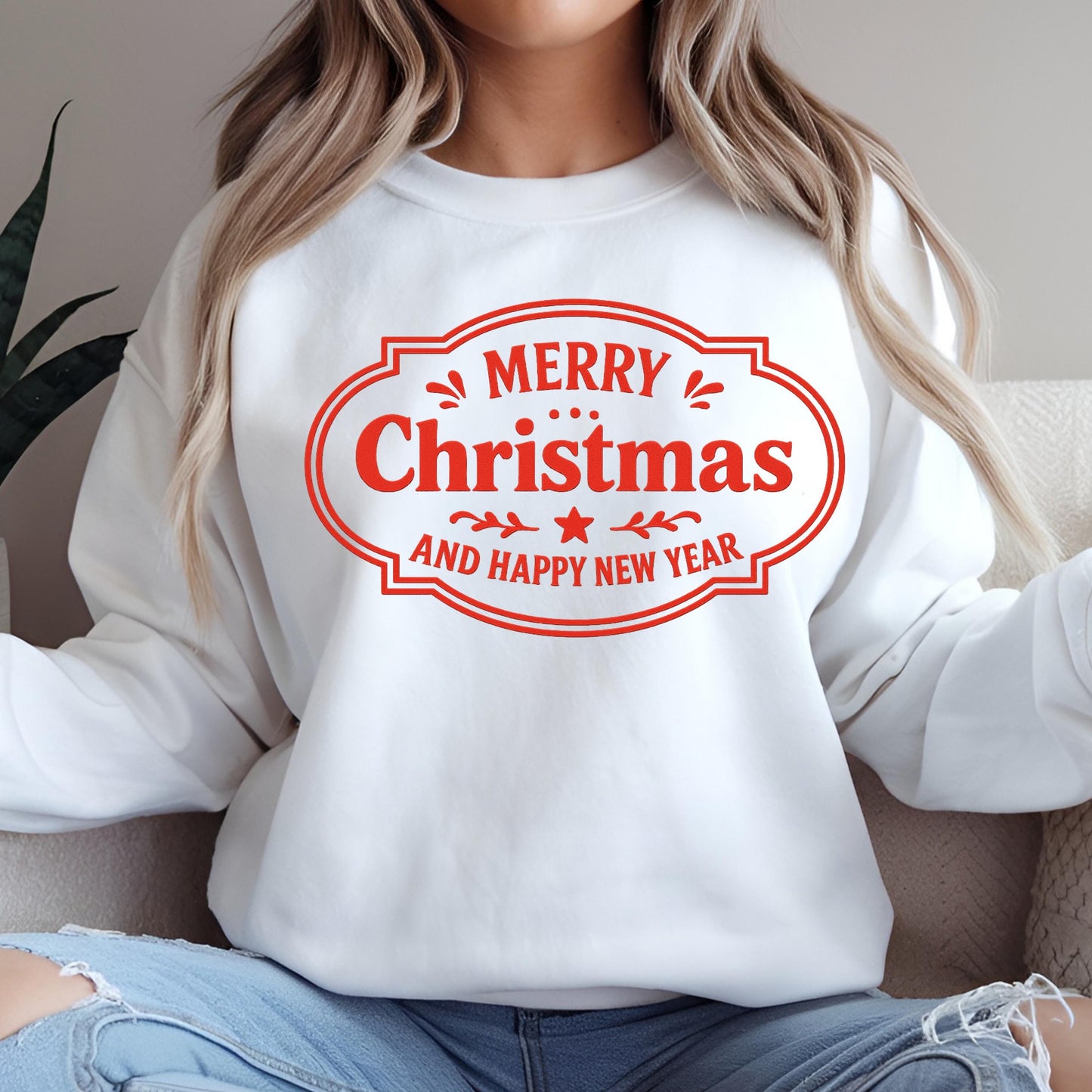 Christmas Sweatshirt Hoodie – Cozy Holiday Graphic Pullover | Warm Cotton Blend Unisex