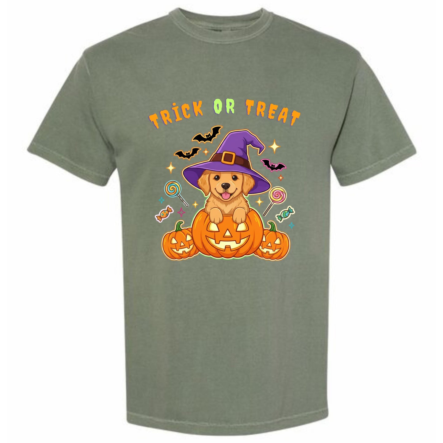 Halloween Puppy Sweatshirt – Pumpkin Dog Shirt | Cozy Fall Crewneck