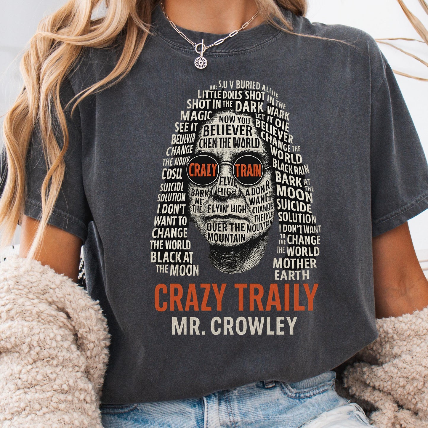 Black Sabbath T-Shirt – Vintage Band Tee With Ozzy Osbourne Distressed Graphic