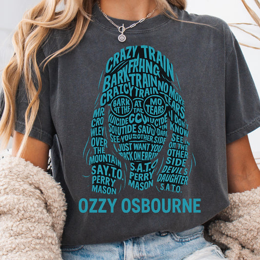 Ozzy Osbourne Vintage Tee - Classic Rock Shirt With Bat Wings Design