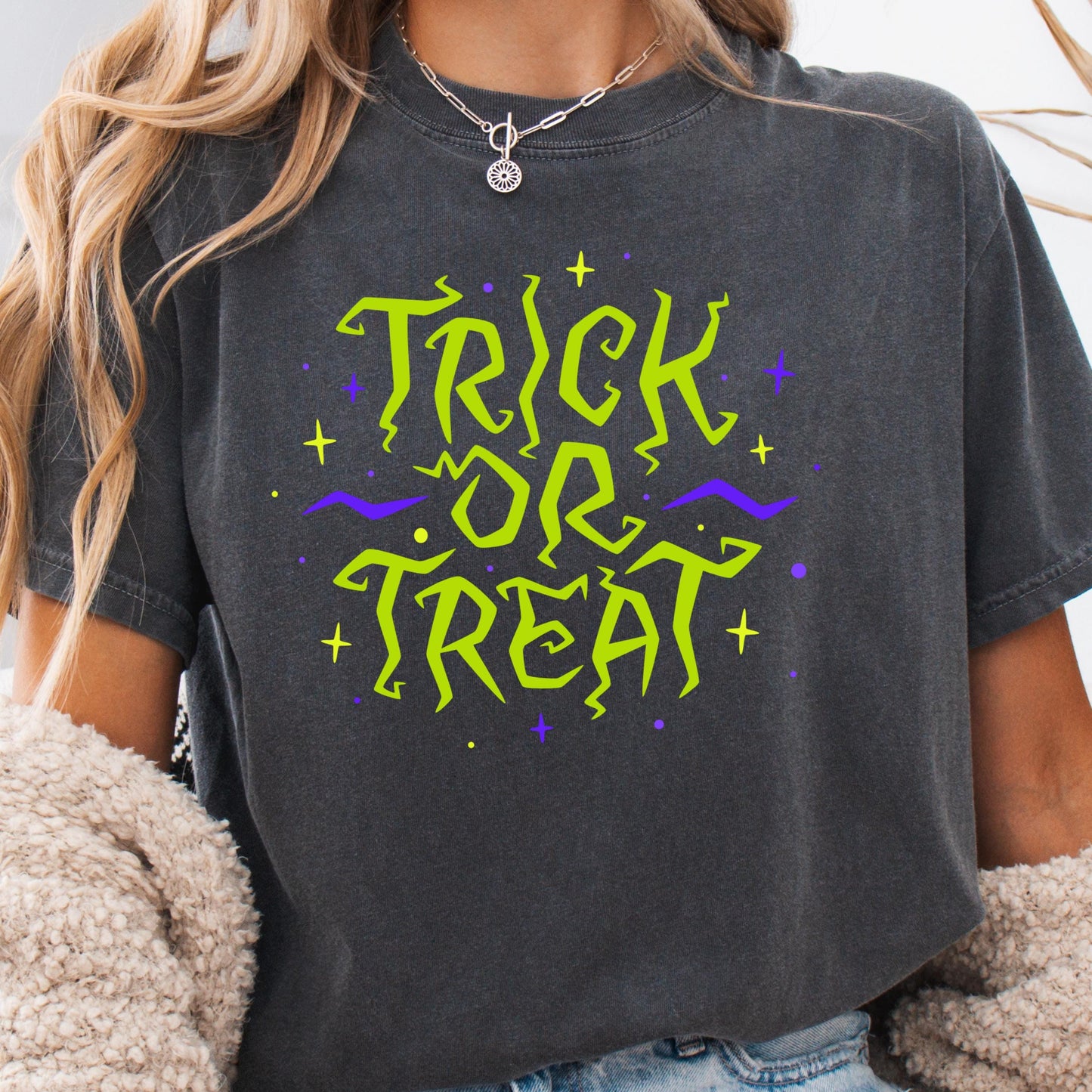 Halloween Toddler Shirt – Funny Trick Or Treat Tee | Soft Cotton Kids T-Shirt