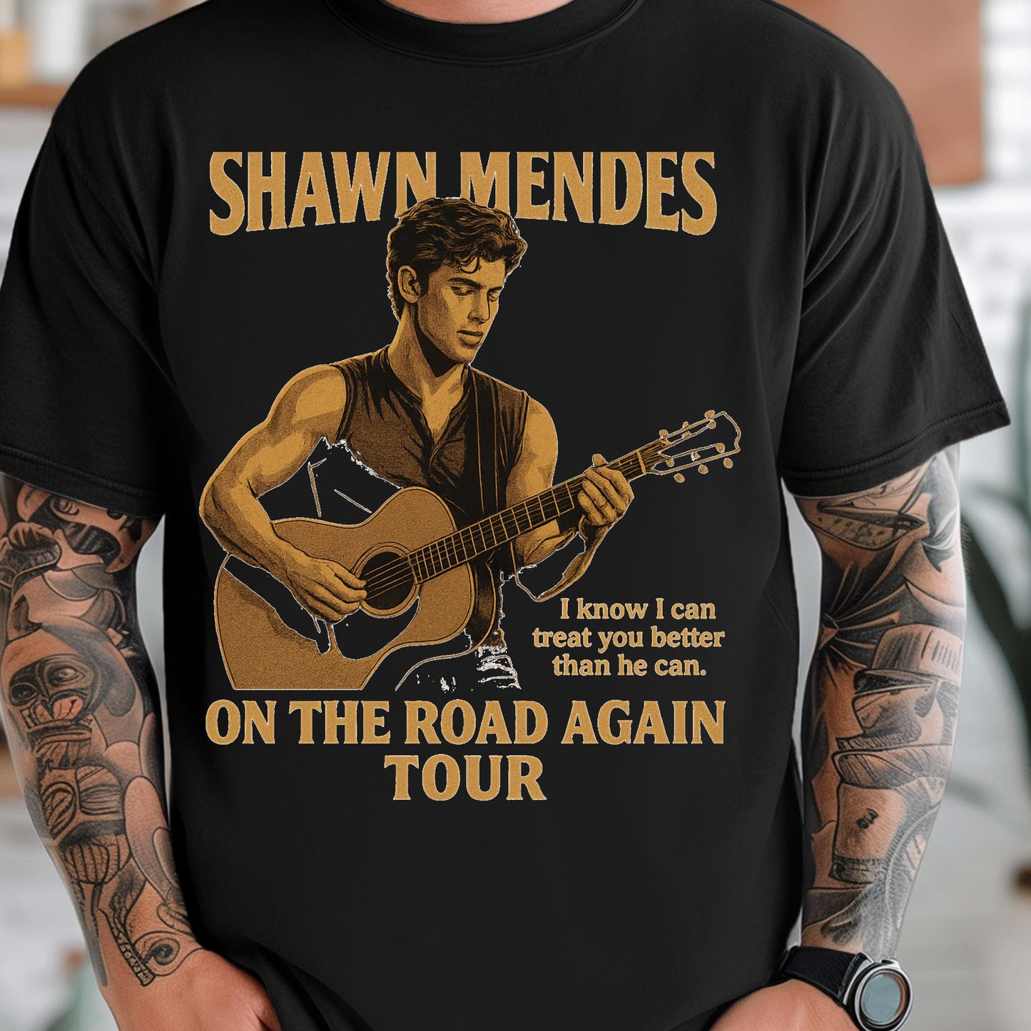 Shawn Mendes Tour Shirt – Treat You Better Tee | Unisex Concert T-Shirt 2025