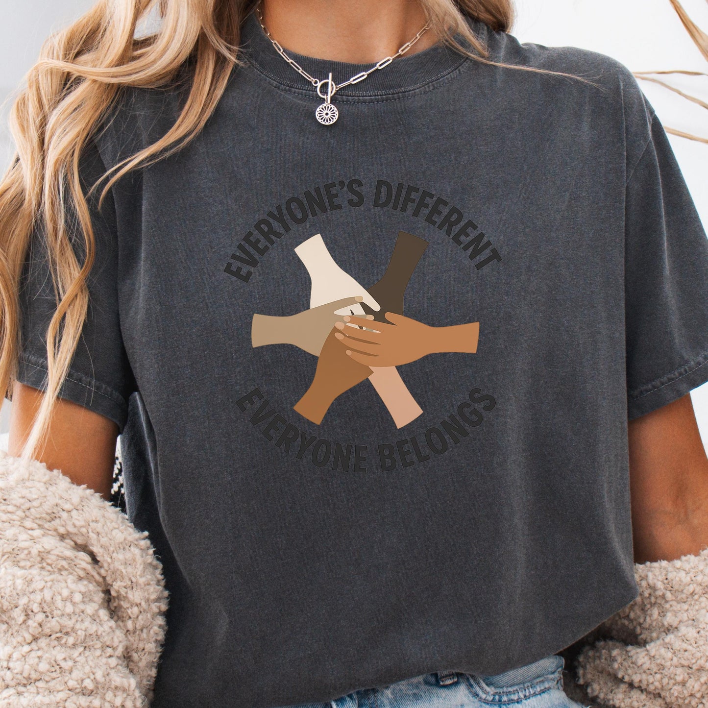 Diversity Inclusion T-Shirt – Unisex Graphic Tee With Kindness Message