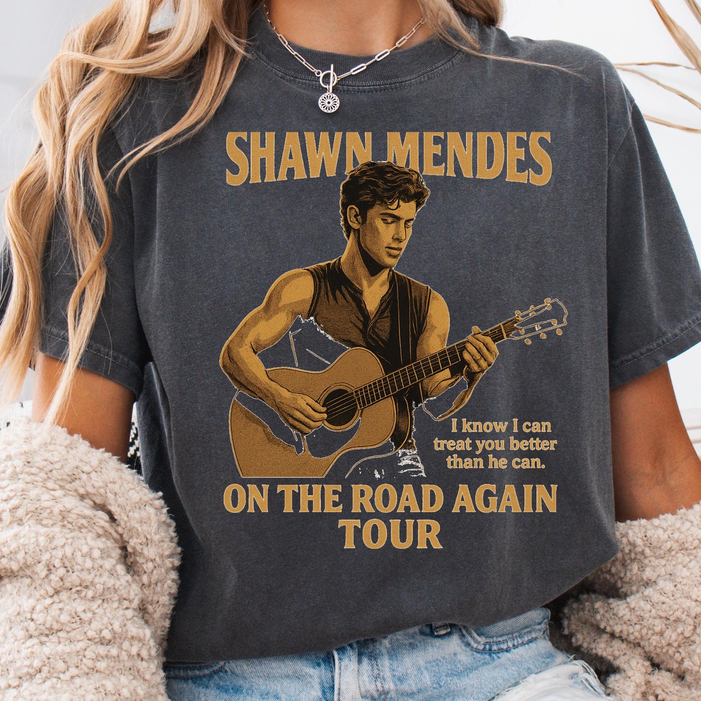 Shawn Mendes Tour Shirt – Treat You Better Tee | Unisex Concert T-Shirt 2025