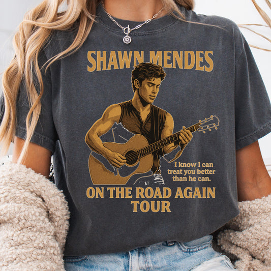 Shawn Mendes Tour Shirt – Treat You Better Tee | Unisex Concert T-Shirt 2025